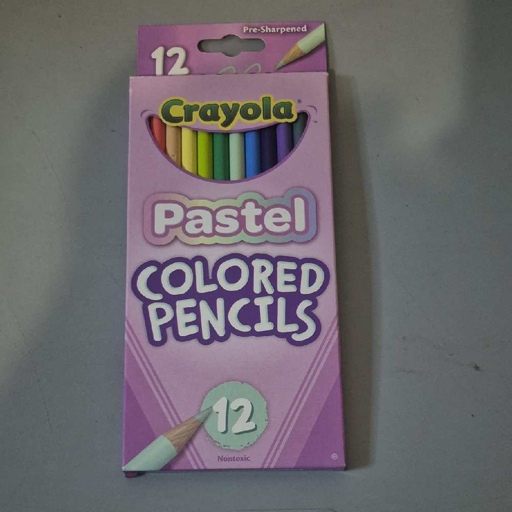 Crayola Pastel Colored Pencils - 12 Pack